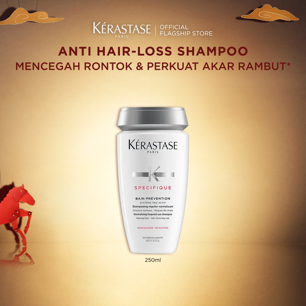Kerastase Bain Prevention 250ml Anti Hair Loss Shampoo - Shampoo untuk Rambut Rontok - Sillicon Free