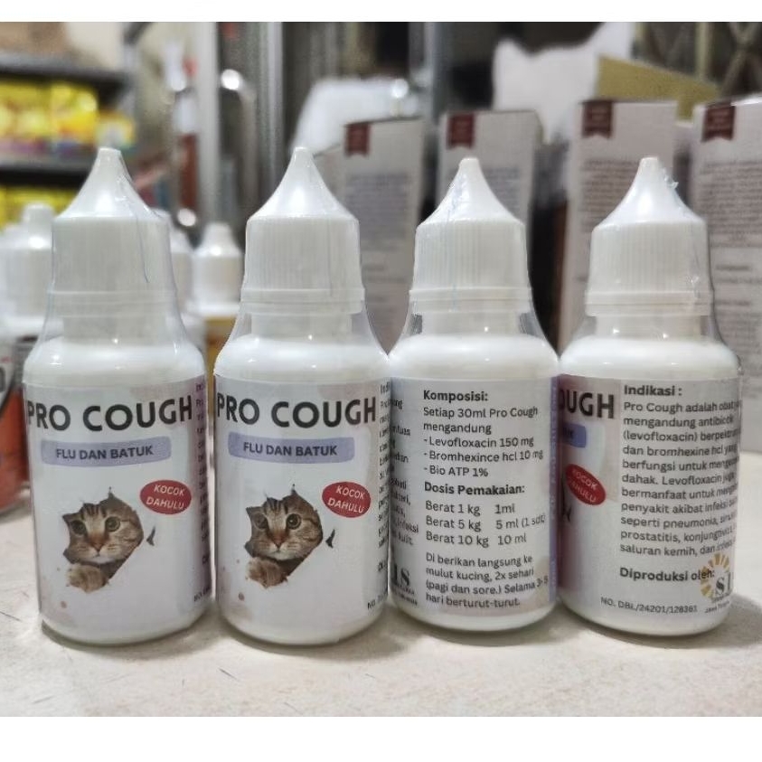 PRO COUGH 30Ml OBAT FLU DAN BATUK