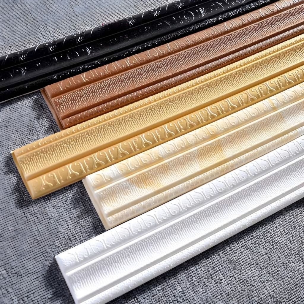 [COD] List Wallfoam 3D/List Border Wallpaper foam/Pembatas Wallfoam Dinding Murah Ketebalan Real 5mm