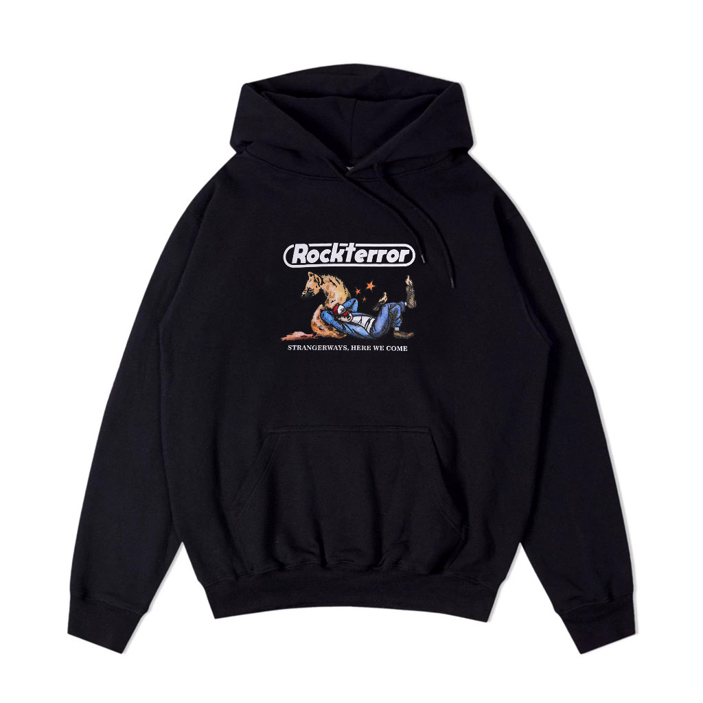 ROCKTERROR HOODIE BLACK BILLYS BONES UNISEX | JAKET