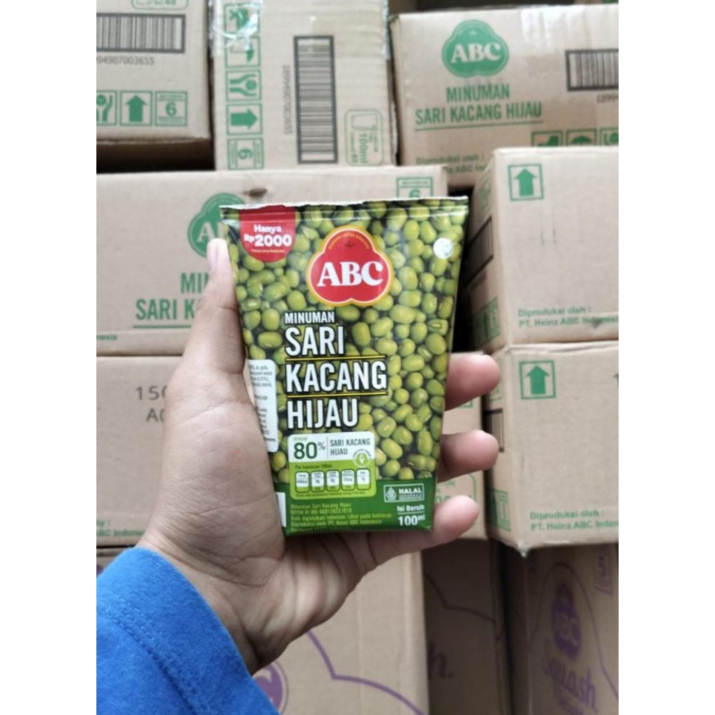 ABC Sari Kacang hijau 100ml /dus