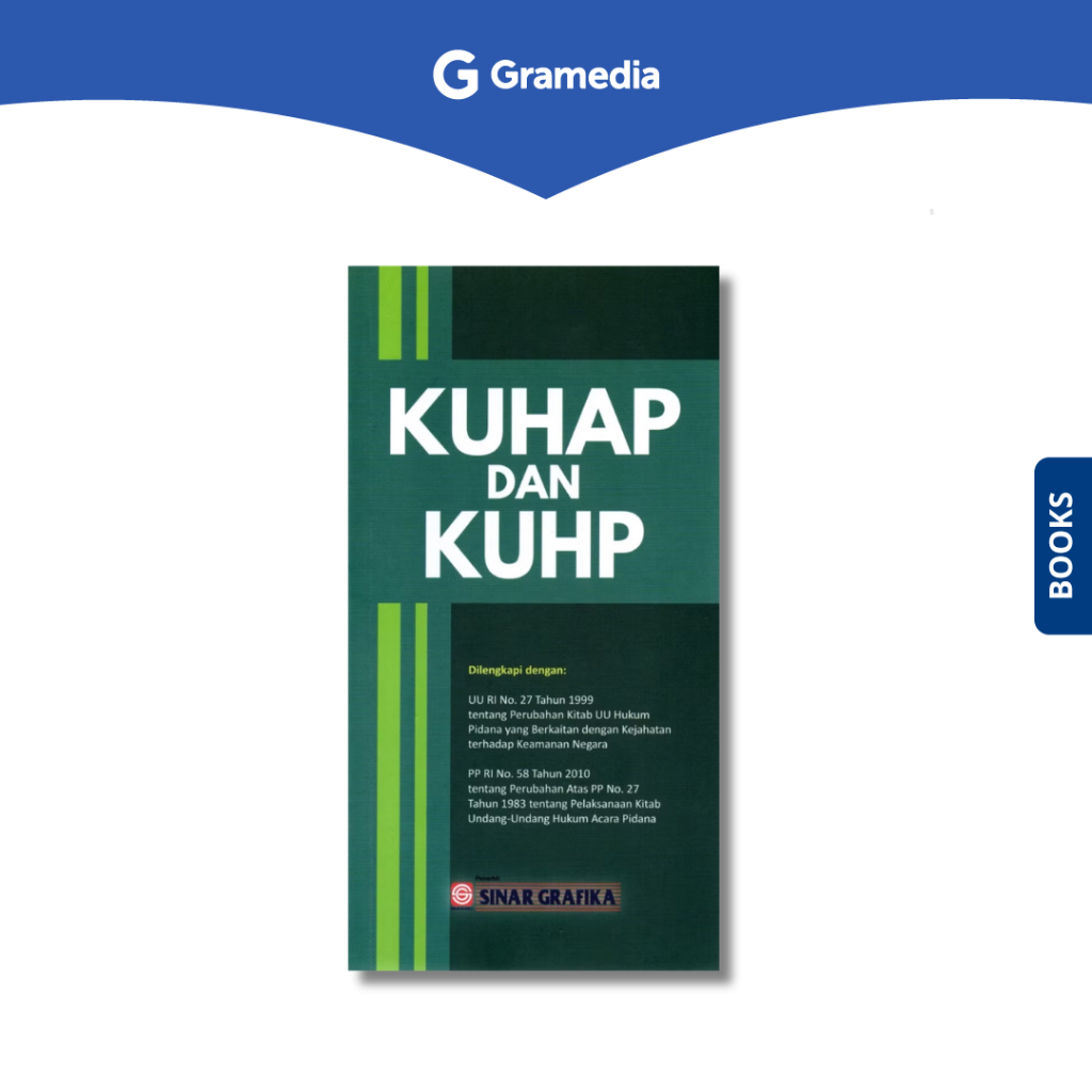 Gramedia Depok - KUHAP dan KUHP