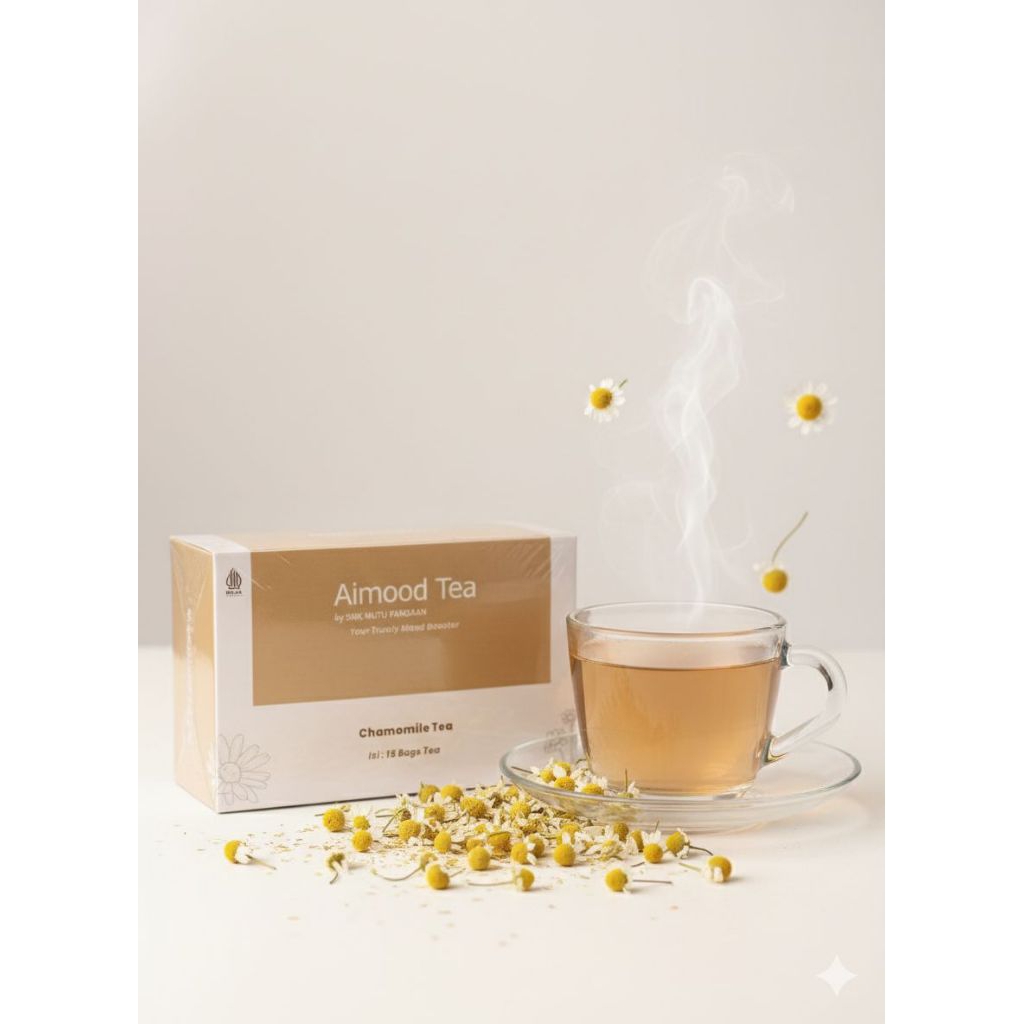 Teh Kesehatan Aimood Chamomile (Tea Bags)