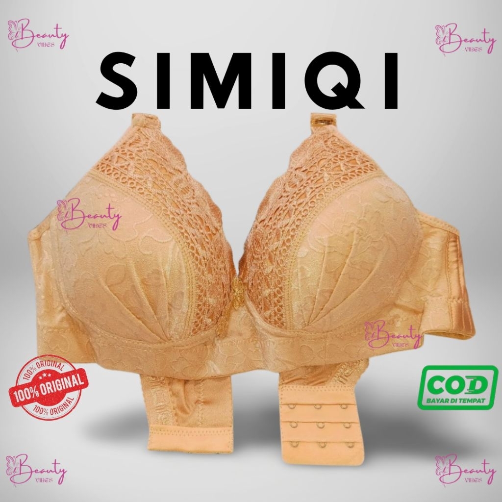 BV - [6pcs] GROSIR BRA SIMIQI 7710 BRA BERBUSA BORKAT KAIT 3 SERIAN ISI 6 PCS