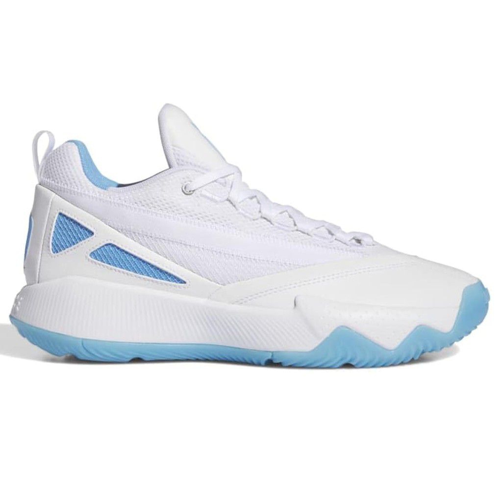 SEPATU BASKET ADIDAS DAME CERTIFIED 2 WHITE BLUE ORIGINAL BIG SIZE 47