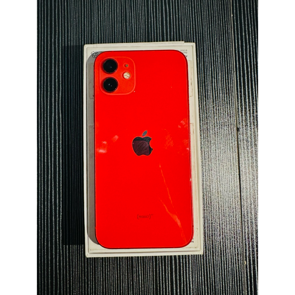 IPHONE 12 64GB RED EX IBOX SECOND