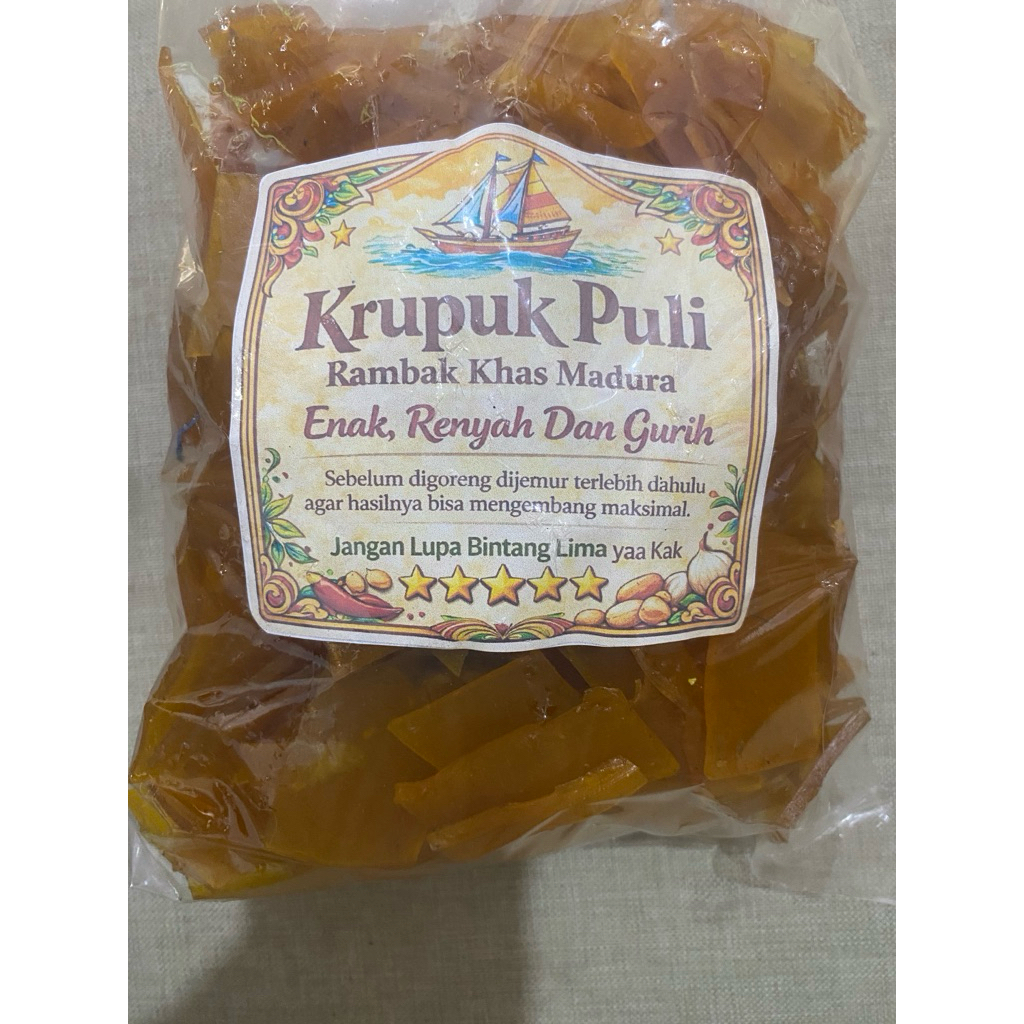 kerupuk puli kotak kerupuk rambak kerupuk puli khas madura kerupuk premium