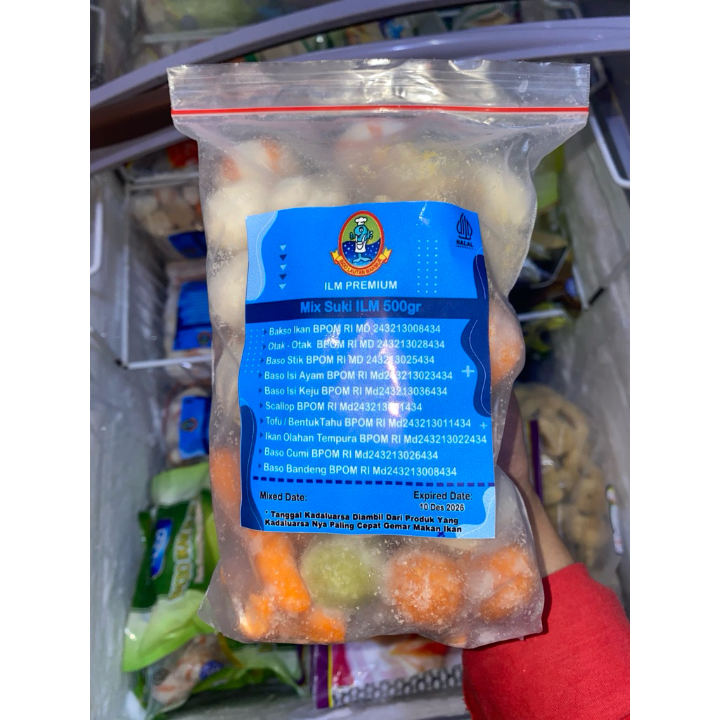 ILM SUKI SUKI MIX BASO IKAN 500gr