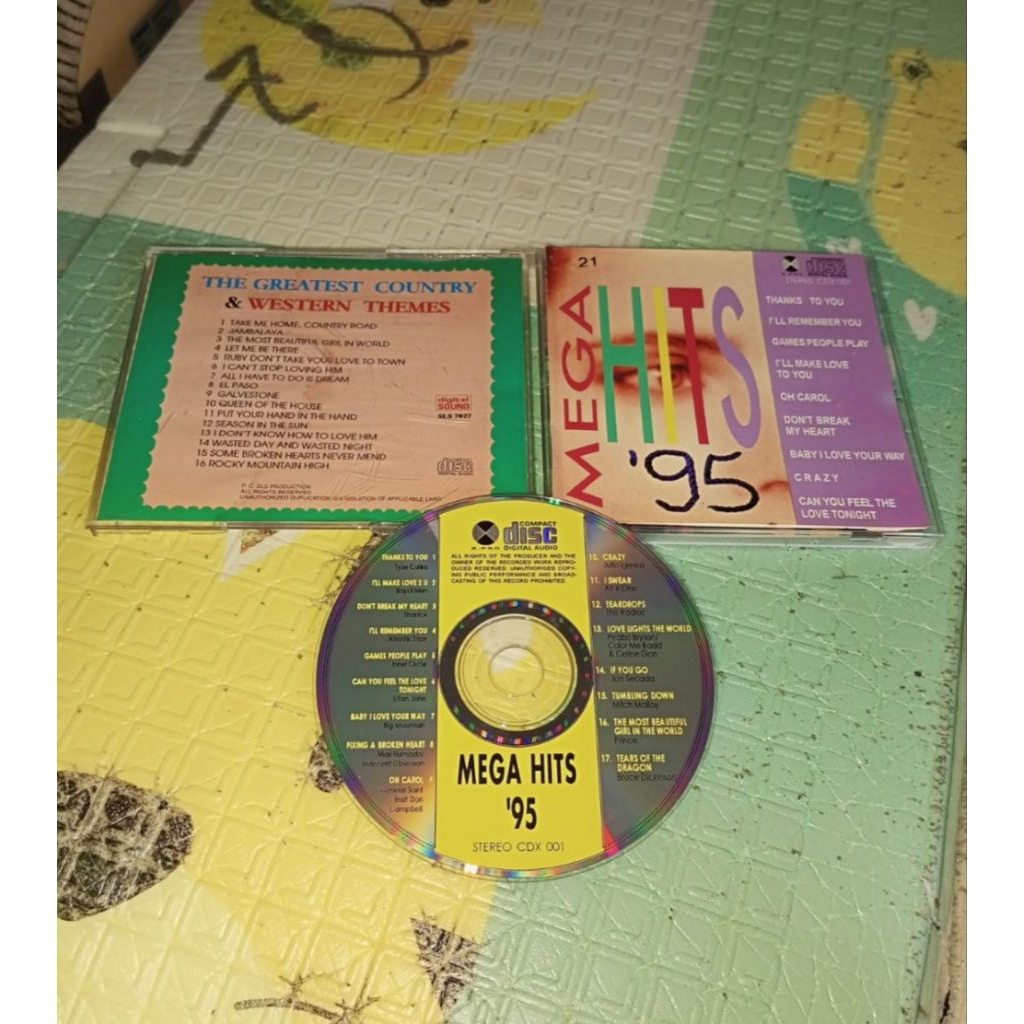 Mega Hits 95 Cd Lawas GNP