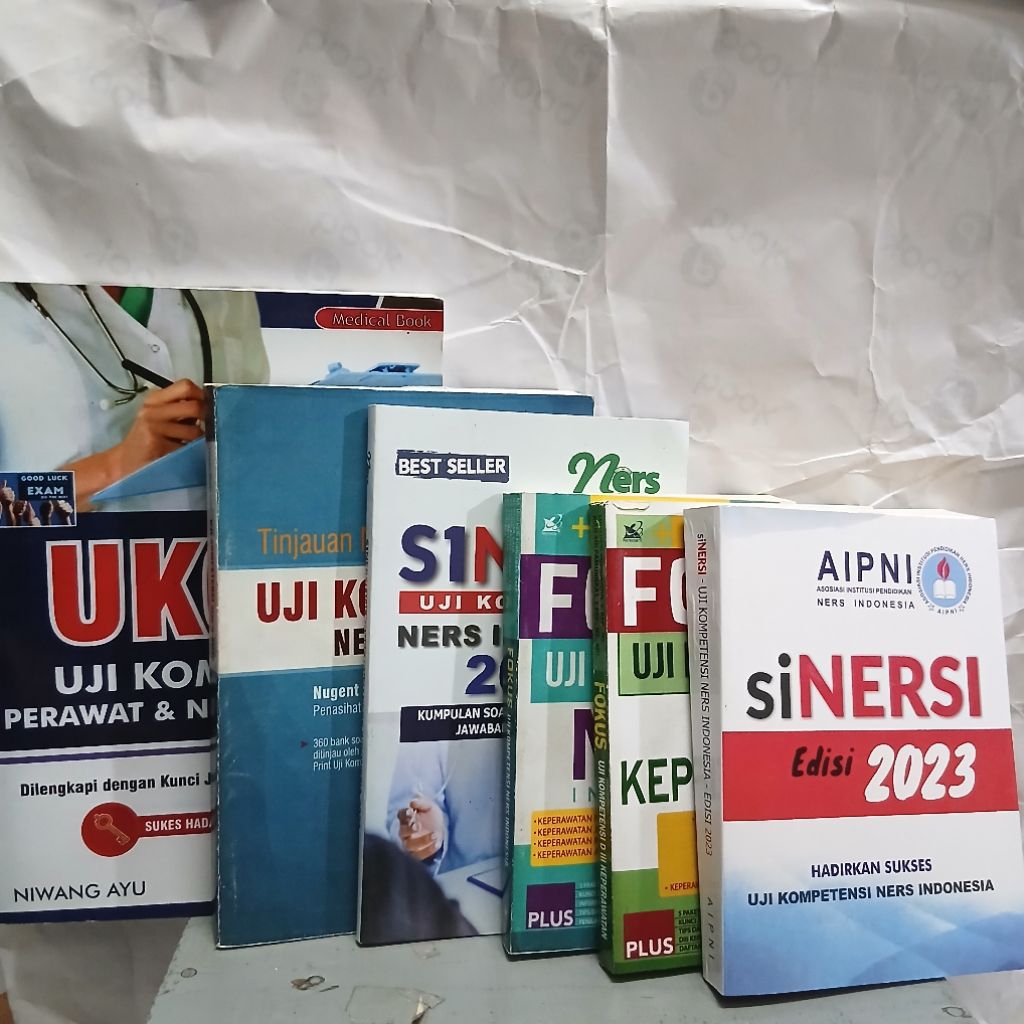 PROMO BUKU ( UKOM ) UJI KOMPETENSI KEPERAWATAN BEBAS PILIH ( FOKUS D3,D III )-TAKTIS NERS - FOKUS UK