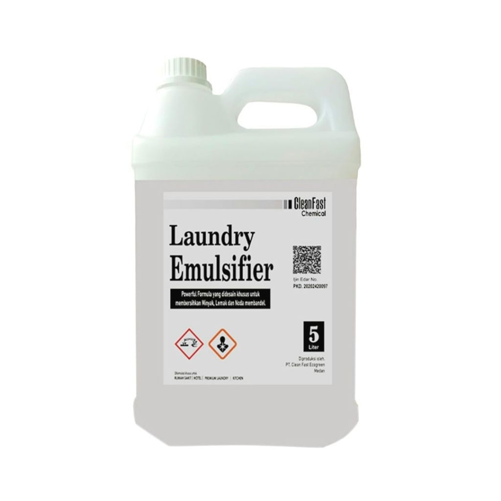 Emulsifier laundry 5 ltr -  ( Pembersih Minyak dan Lemak )