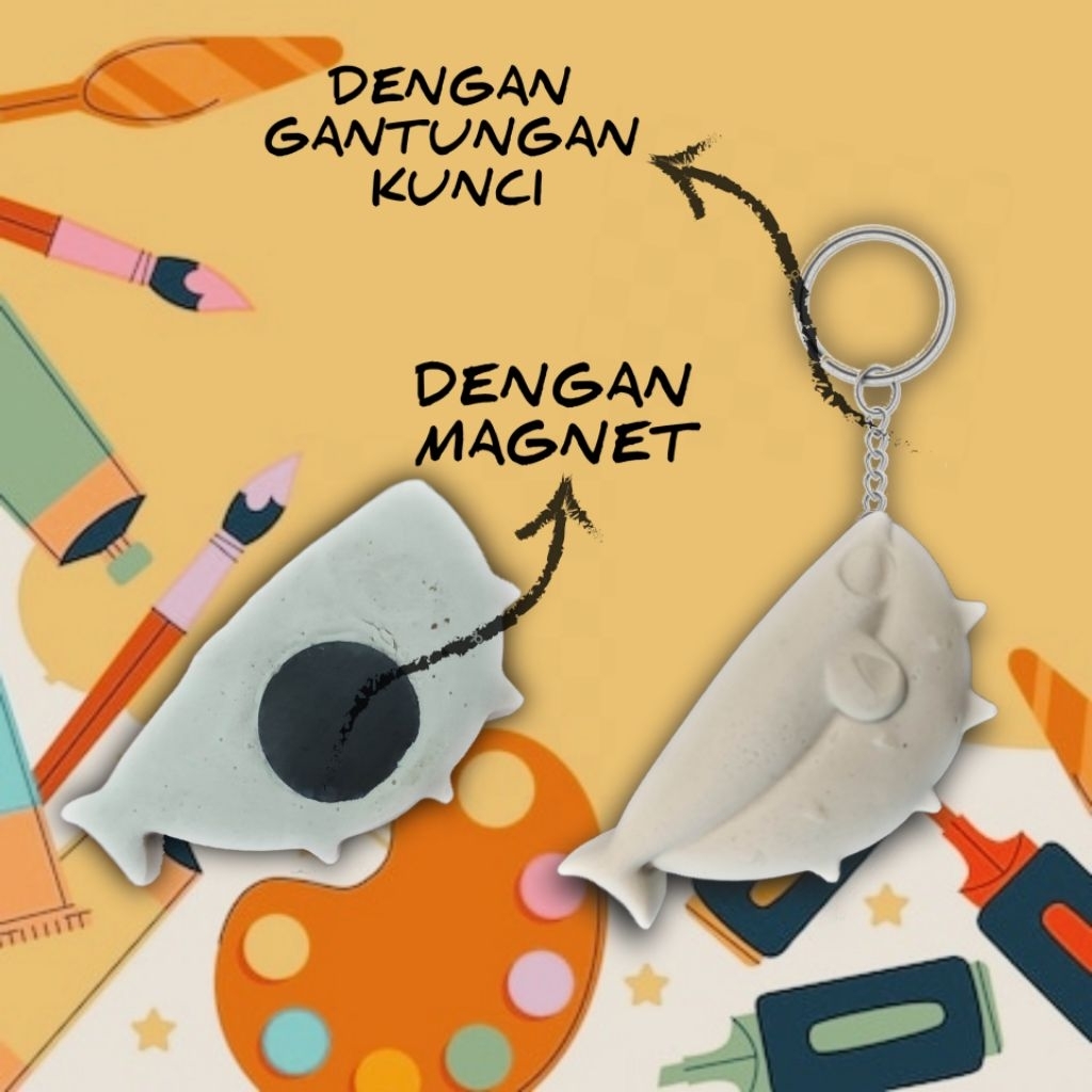 Mainan Edukasi Anak Mewarnai Melukis Patung Gypsum GROSIR Siap Jual Murah