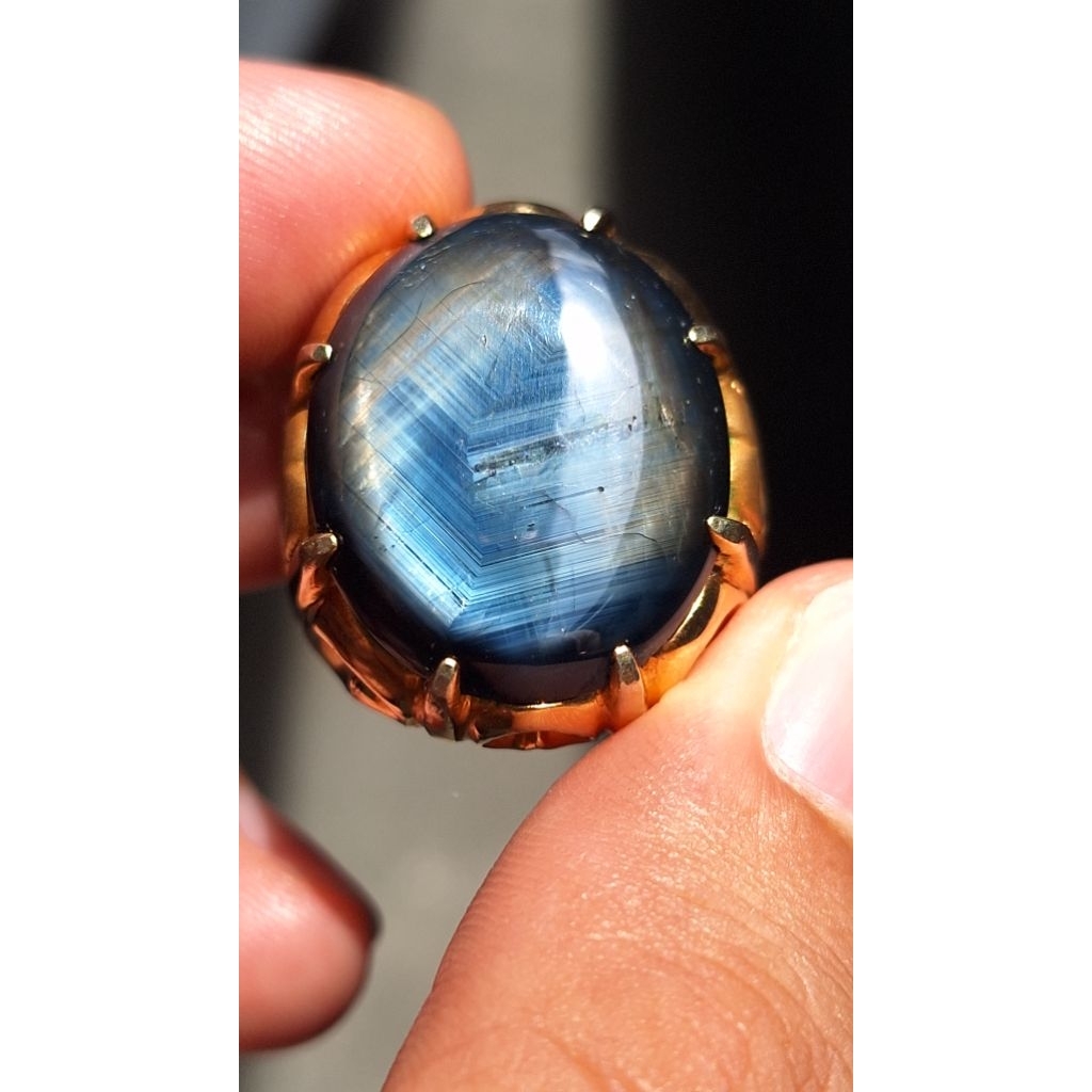 Bangsing biru jumbo serat junder / Blue sapphire