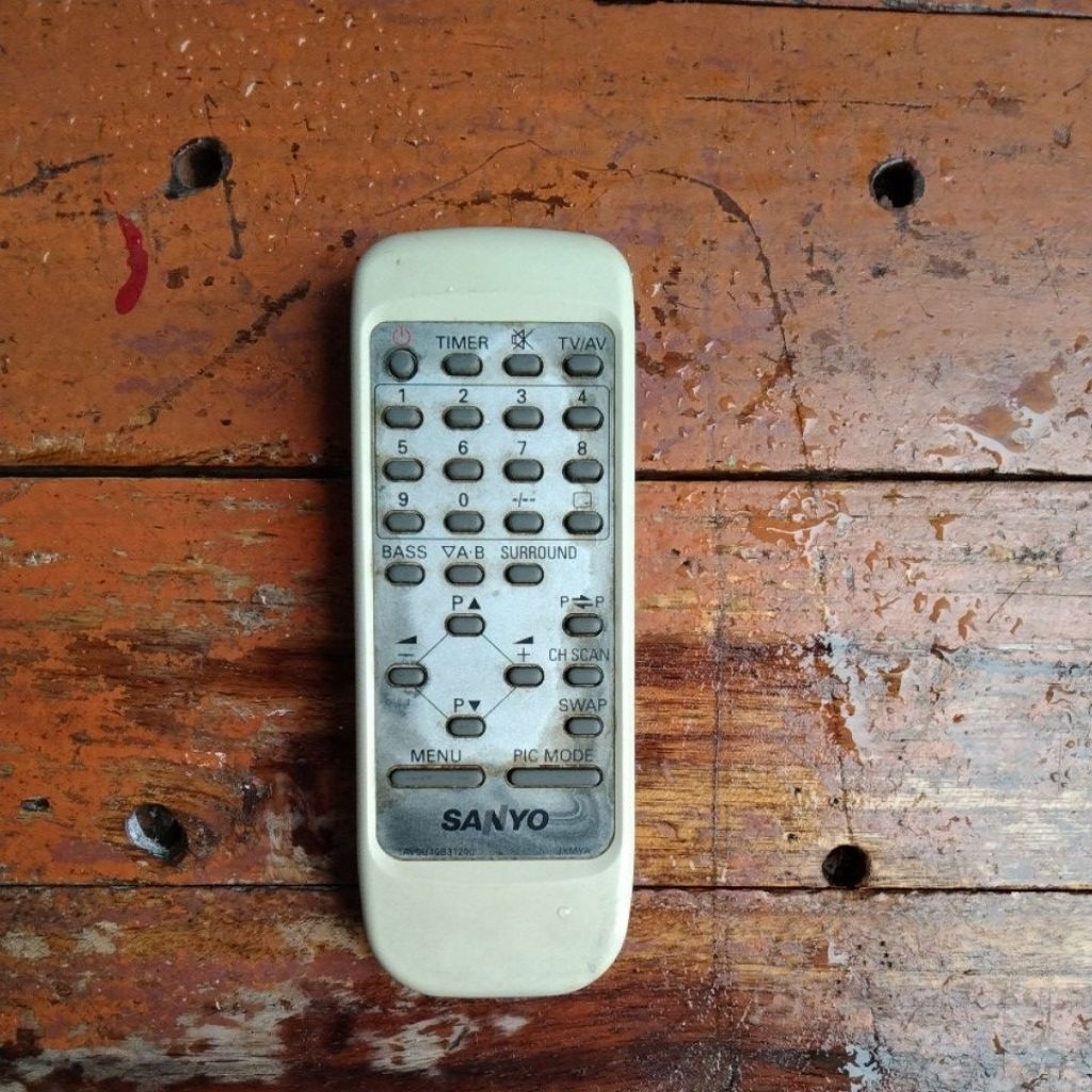 REMOTE TV TABUNG SANYO JADUL ORIGINAL