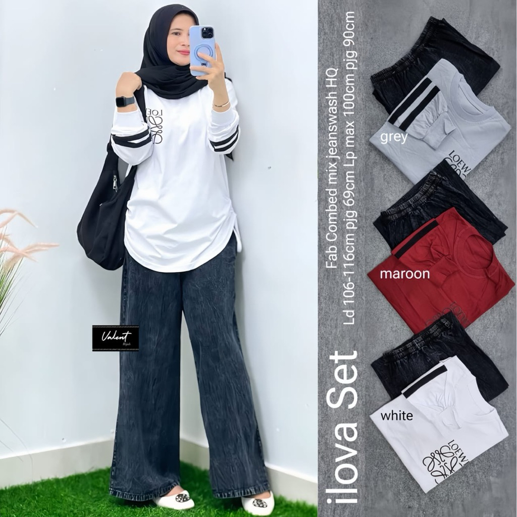 Ilova Set Celana by Valent Realpict
