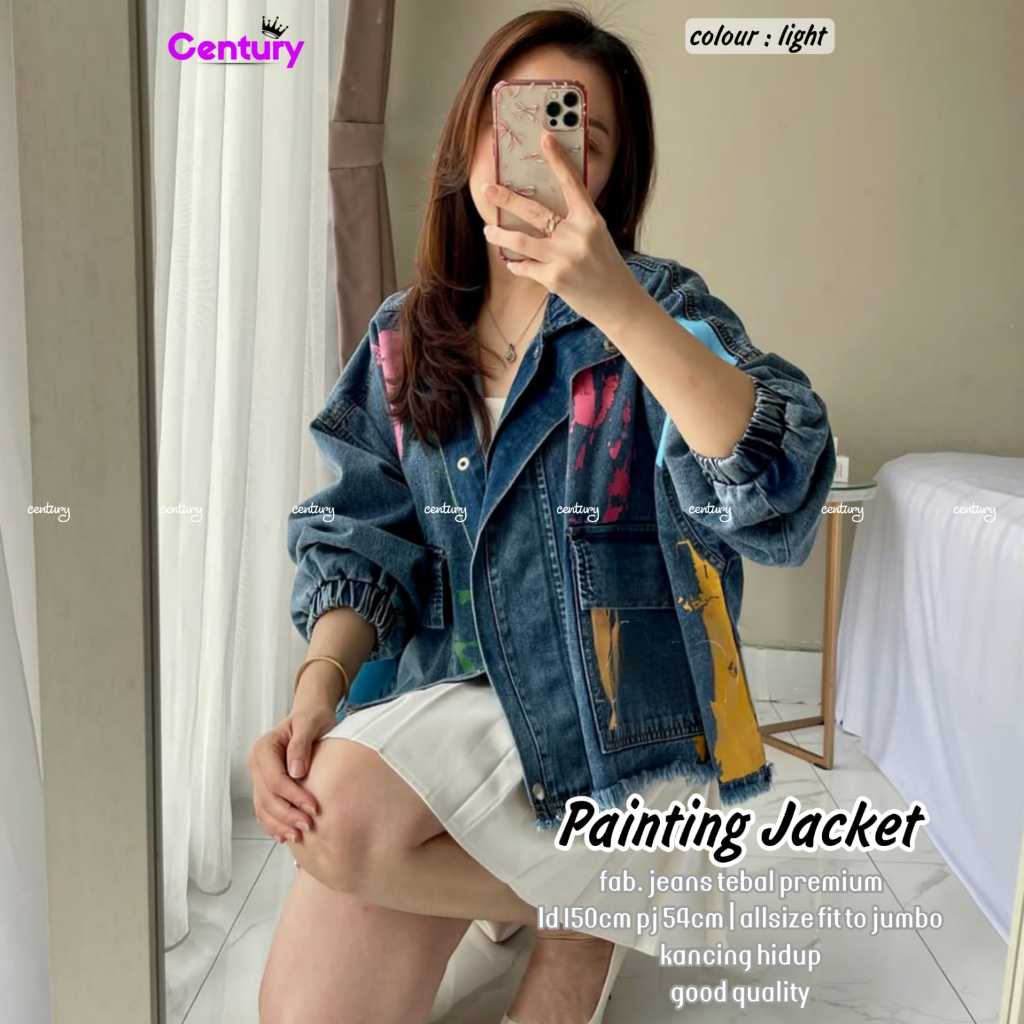 Painting Jacket Jeans by  Century
