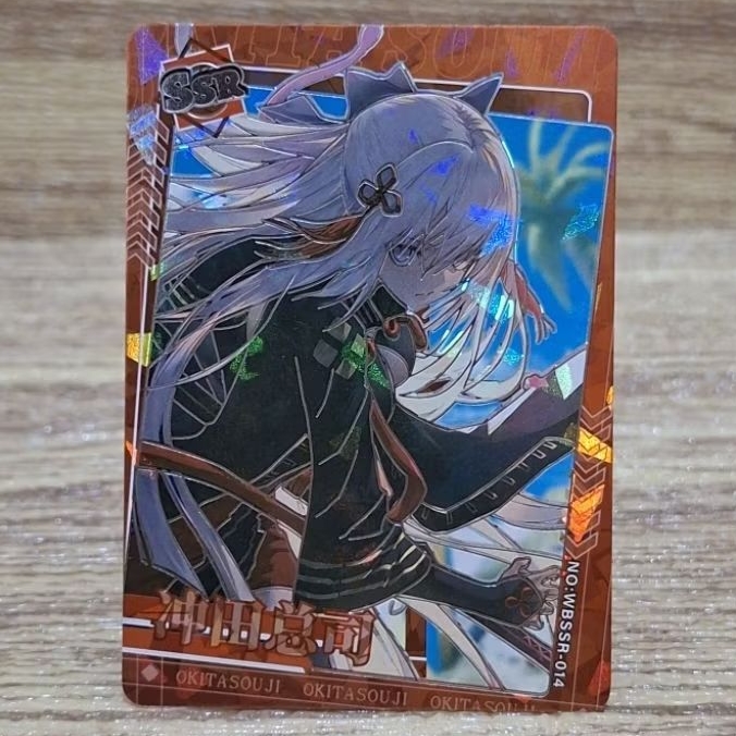 Kartu CCG Goddess Fate Grand Order Okita Souji SSR