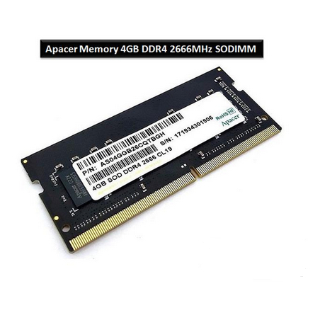 APACER SODIMM 4GB DDR4 2666Mhz / Ram Notebook Laptop 4GB DDR4 2666Mhz