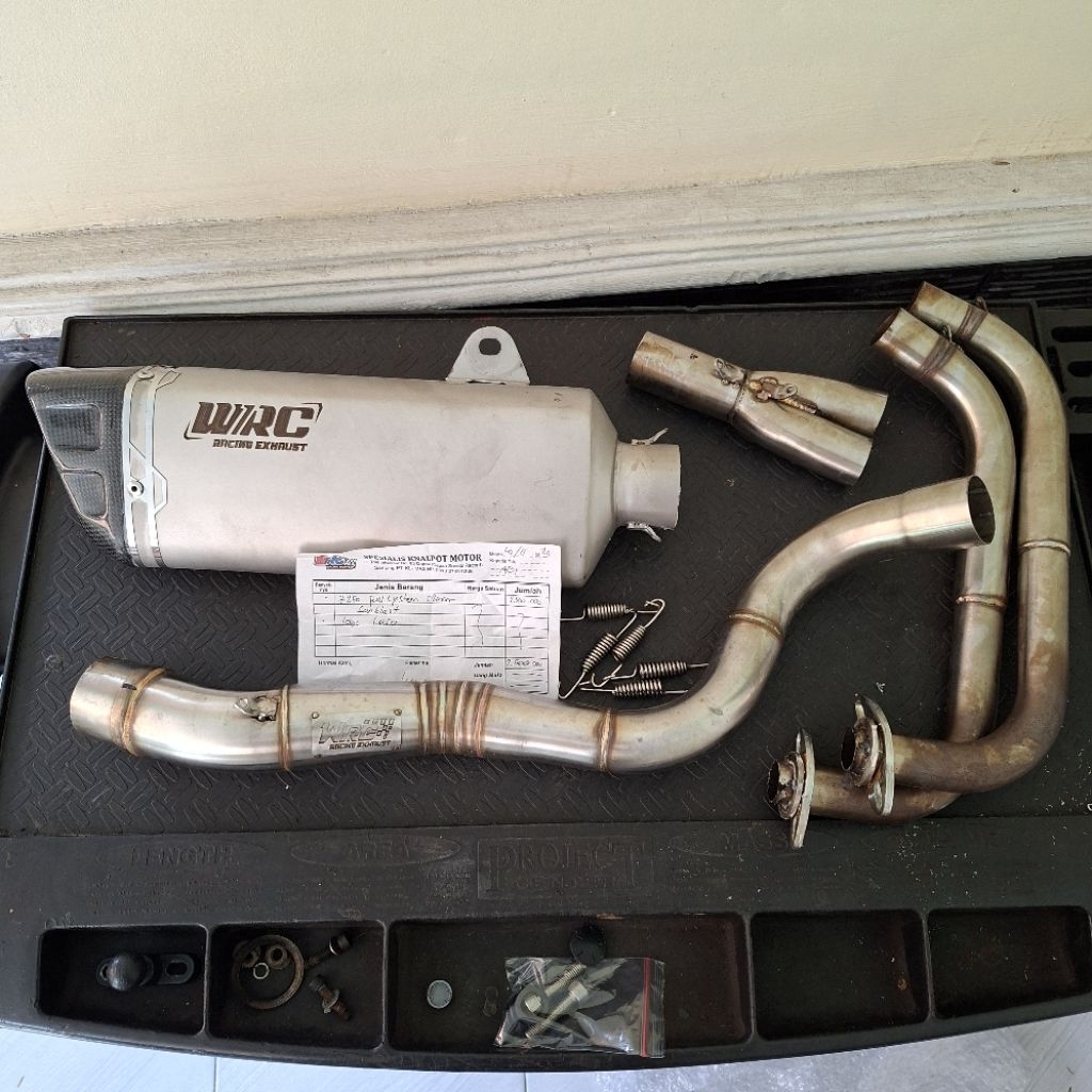 Knalpot WRC Ninja Fi Z250 Full system