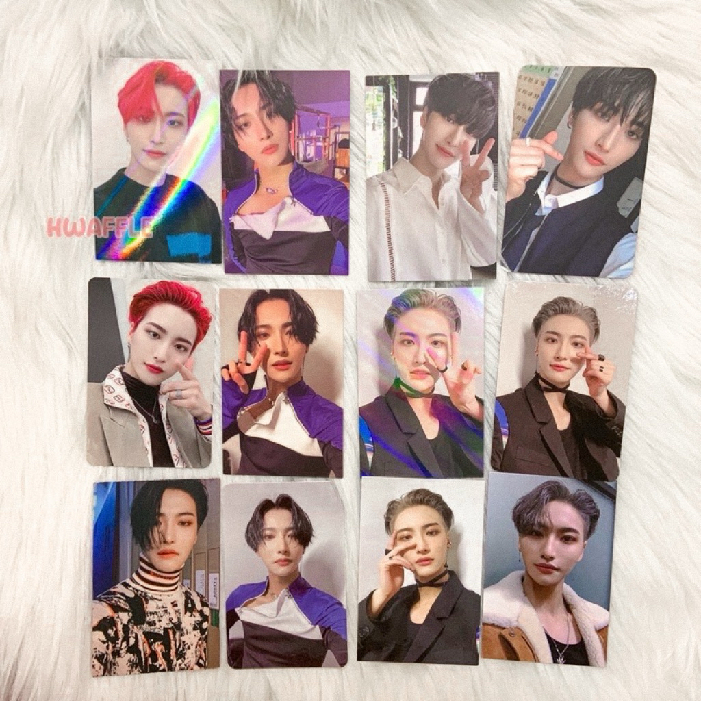 Ateez Seonghwa photocard pc album POB Benefit Makestar Ktown Synnara Fever Diary San Wooyoung Mingi 