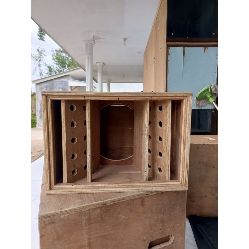 bok paratop 10 inc, triplek semi meranti tebal 1,5cm / 15mm