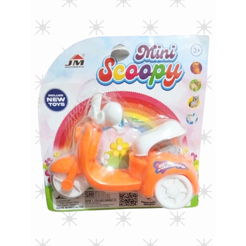 mainan mini scoopy
