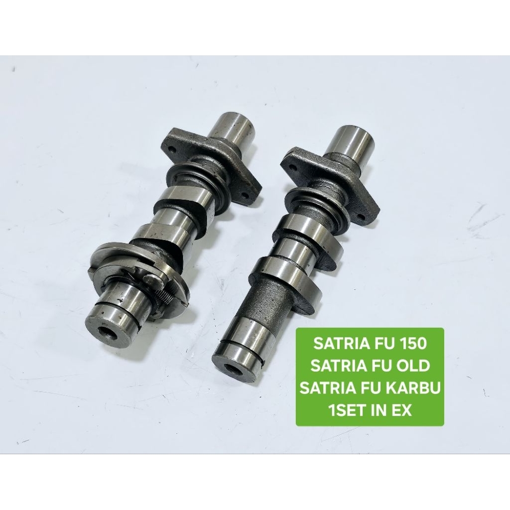 NOKEN AS SATRIA FU 150 SATRIA FU OLD SATRIA FU KARBU LAMA 1SET IN EX CAMSHAFT CAM SHAFT FU