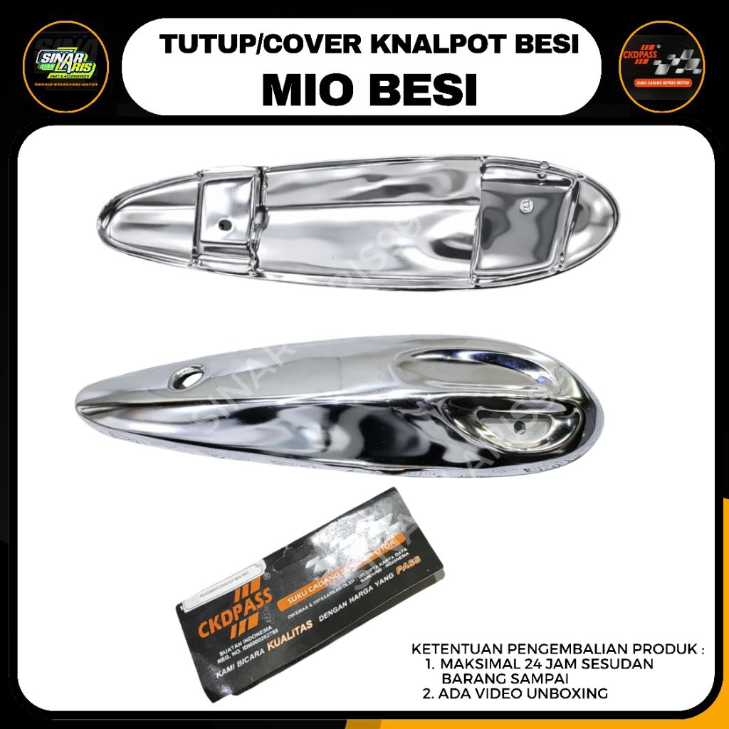 TAMENG KNALPOT MIO SMILE 5TL OLD BESI TEBAL KUALITAS ORIGINAL CKDPASS COVER KNALPOT MIO SPORTY