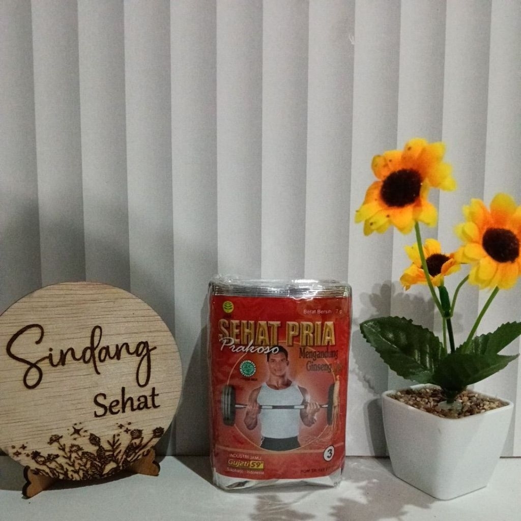 Jamu Herbal Sehat Pria/Lelaki Gujati Serbuk 1 Pack