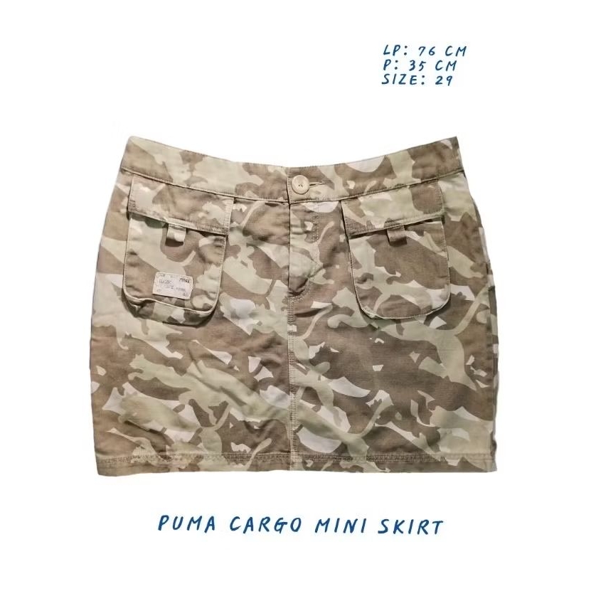 P*MA Mini Skirt | Cargo Skirt | Rok Cargo | Rok Mini | Y2K