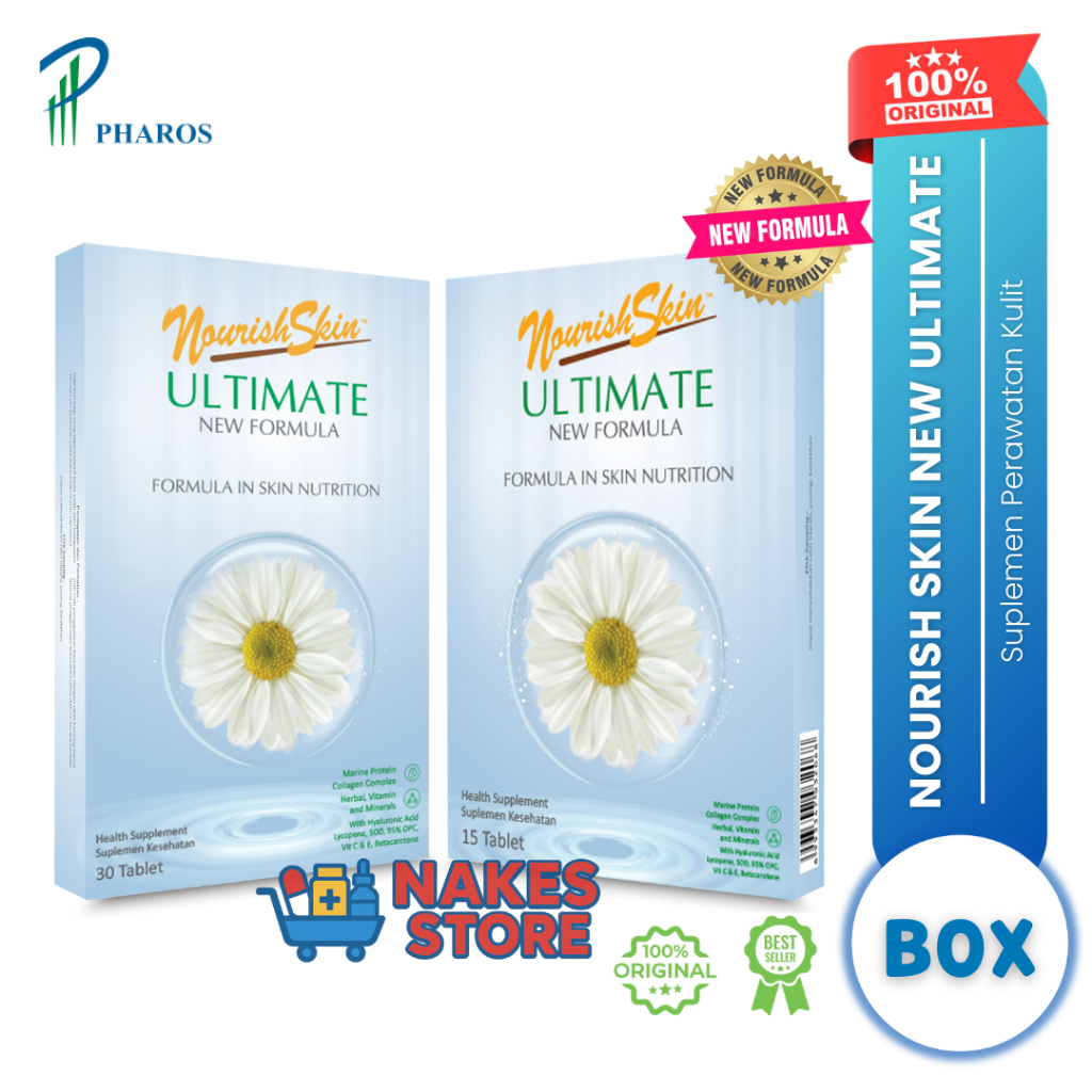 Nourish Skin Ultimate NEW FORMULA - SUplemen Kecantikan Original Promo Termurah