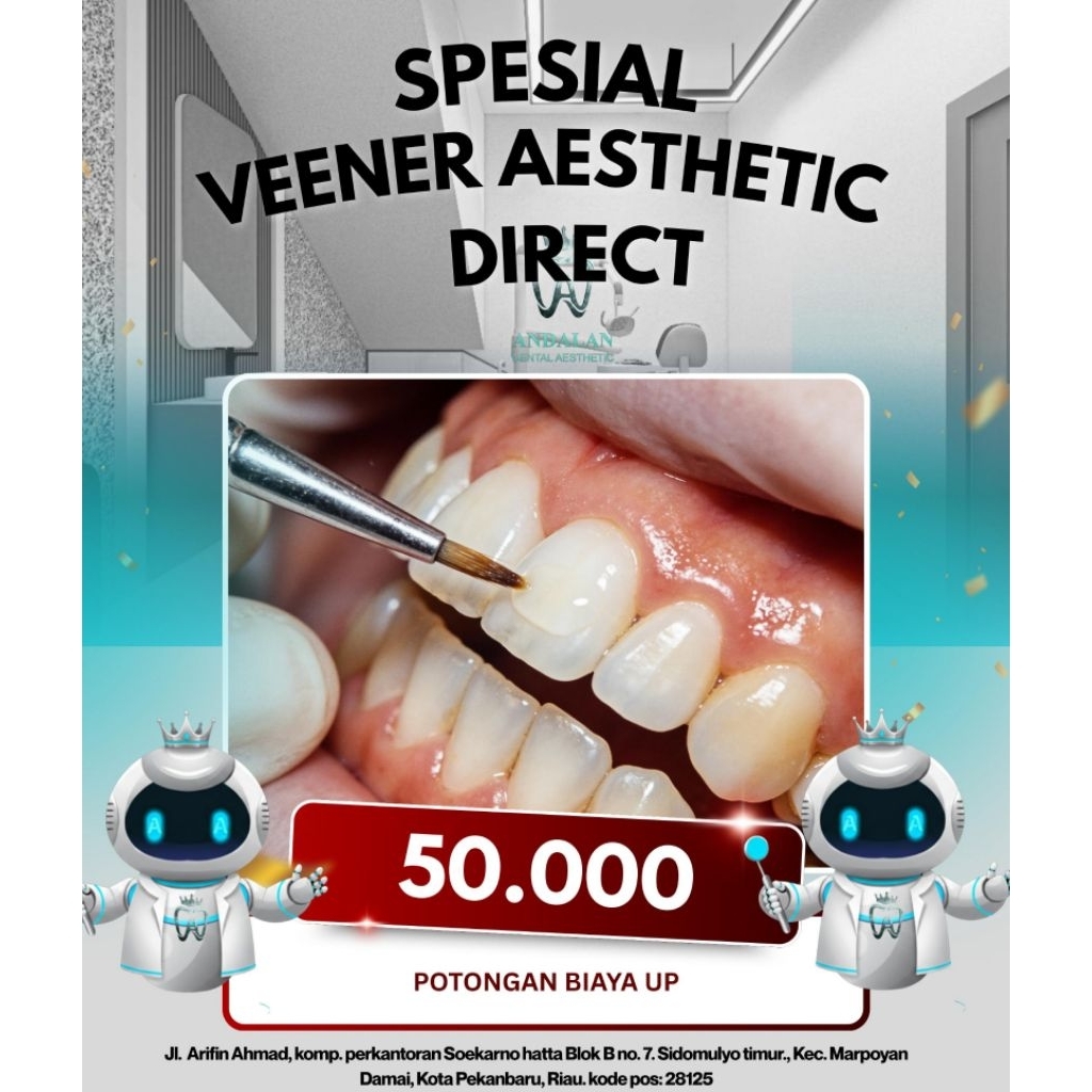 Penambalan Gigi Depan Veener Direct (multiplayer)