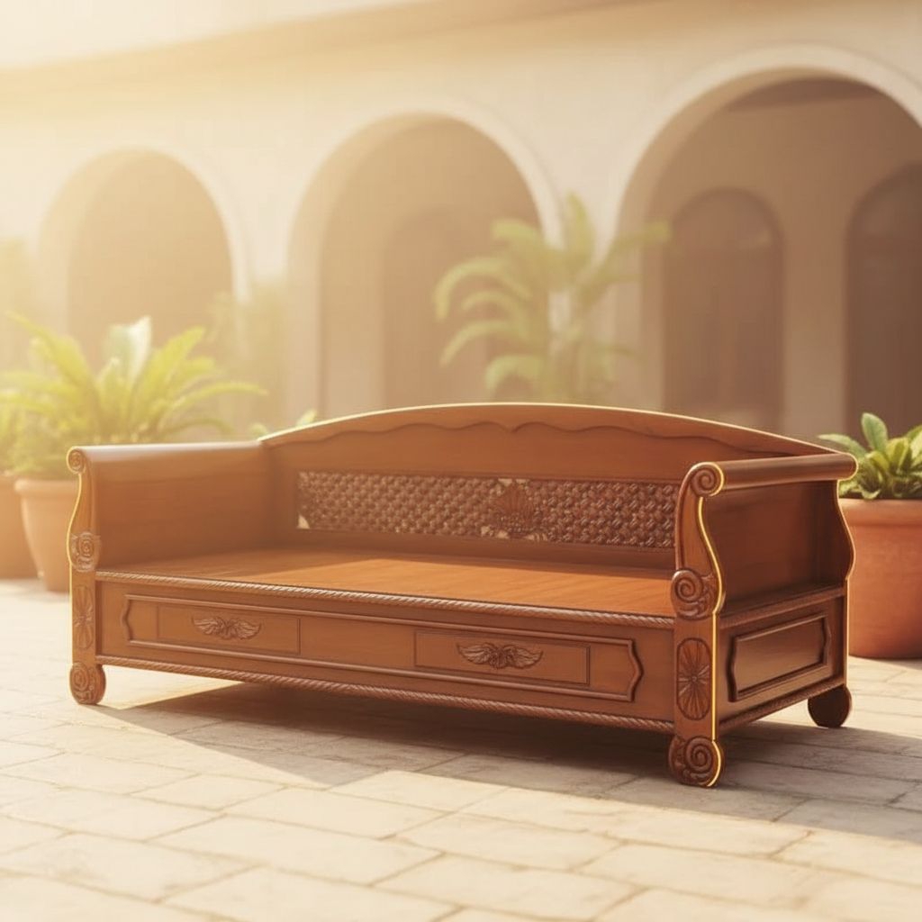 Bale Bale Minimalis Kayu Jati Jepara