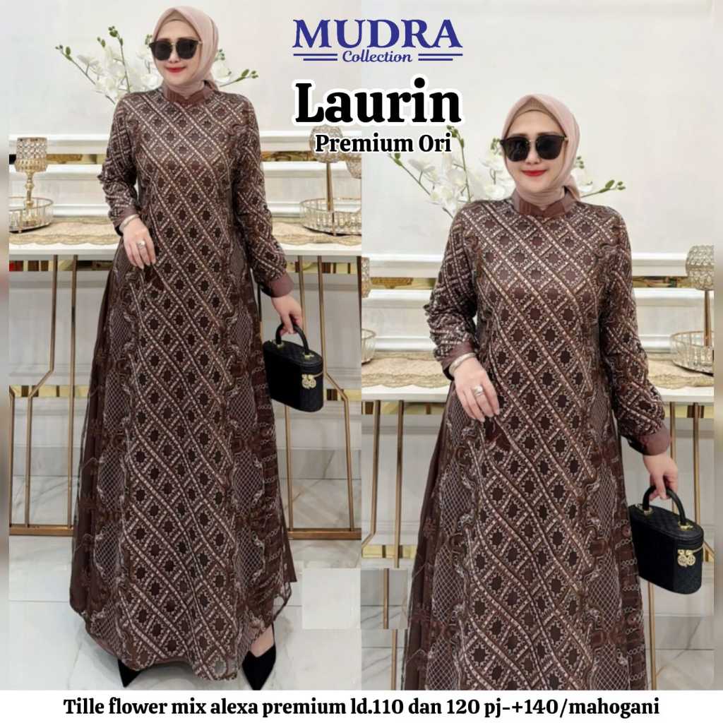 Gamis Mudra Collection / Gamis Terbaru / Gamis Wanita / Gamis Premium / Gamis Pesta / Gamis Mewah / 