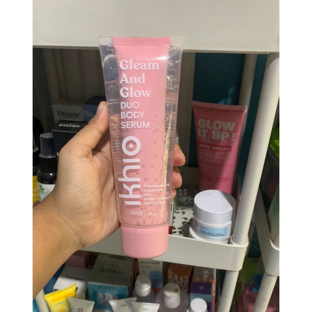 Ikhio gleam and glow body lotion
