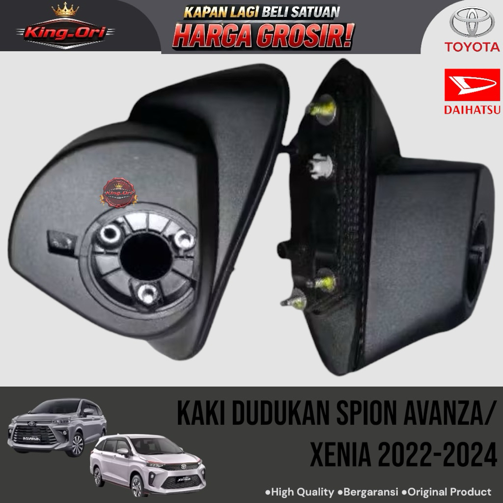 Original spion Kaki Dudukan Spion Toyota Avanza Daihatsu Xenia 2022-2024