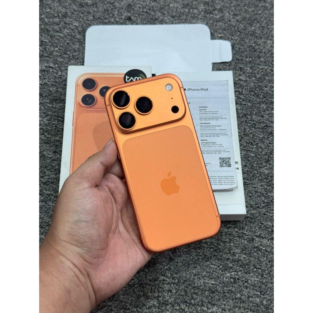 iphone 17 pro 256gb ibox second likenew fullset ori