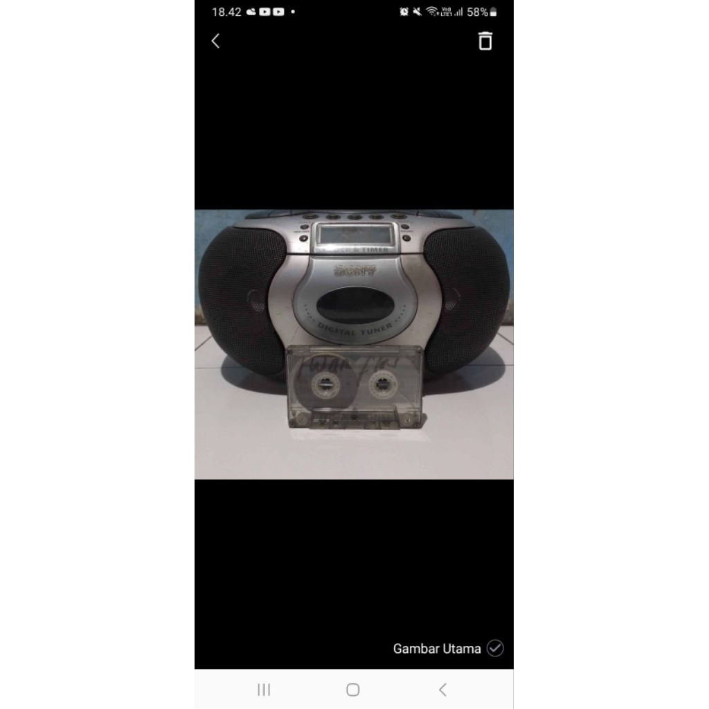 Kaset Pita Iwan Fals Feat Doel Sumbang - Mega Hits