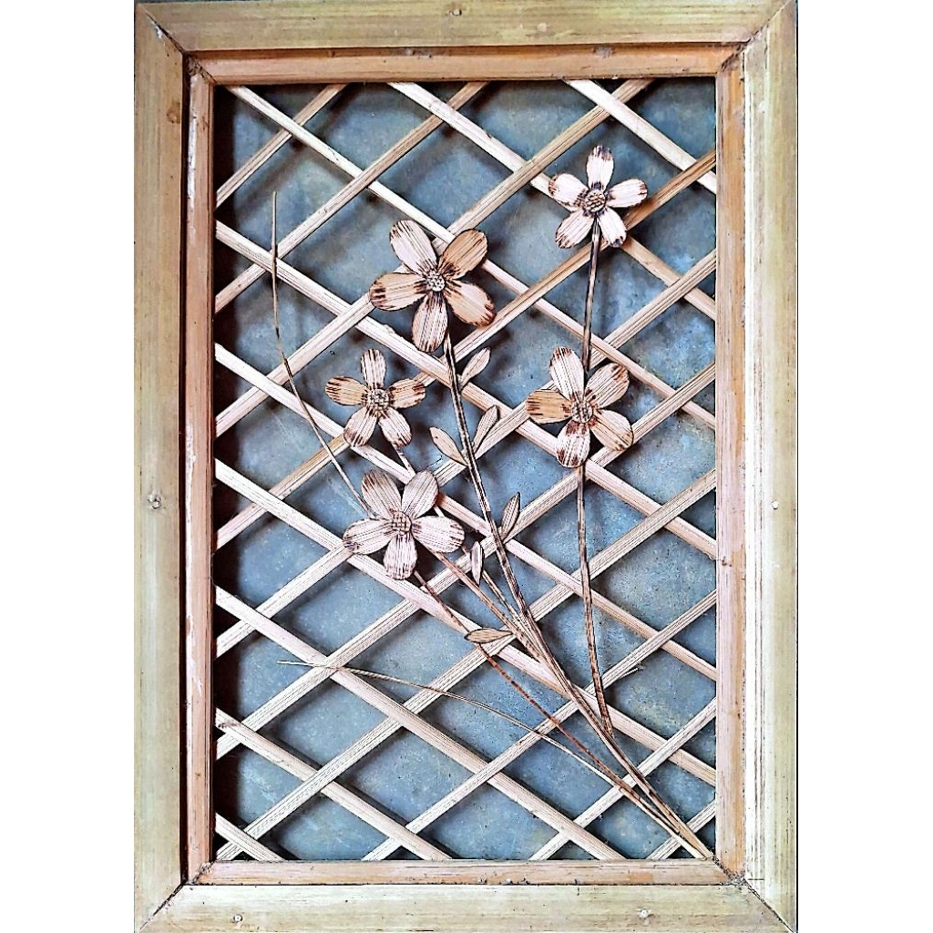 Hiasan dinding Bambu