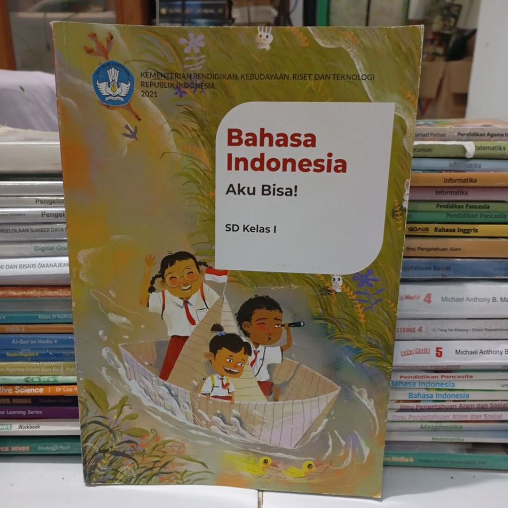 BUKU BAHASA INDONESIA KELAS 1 SD BSE 2021