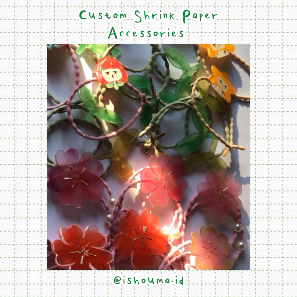 Custom Accesories Shrink paper+Resin