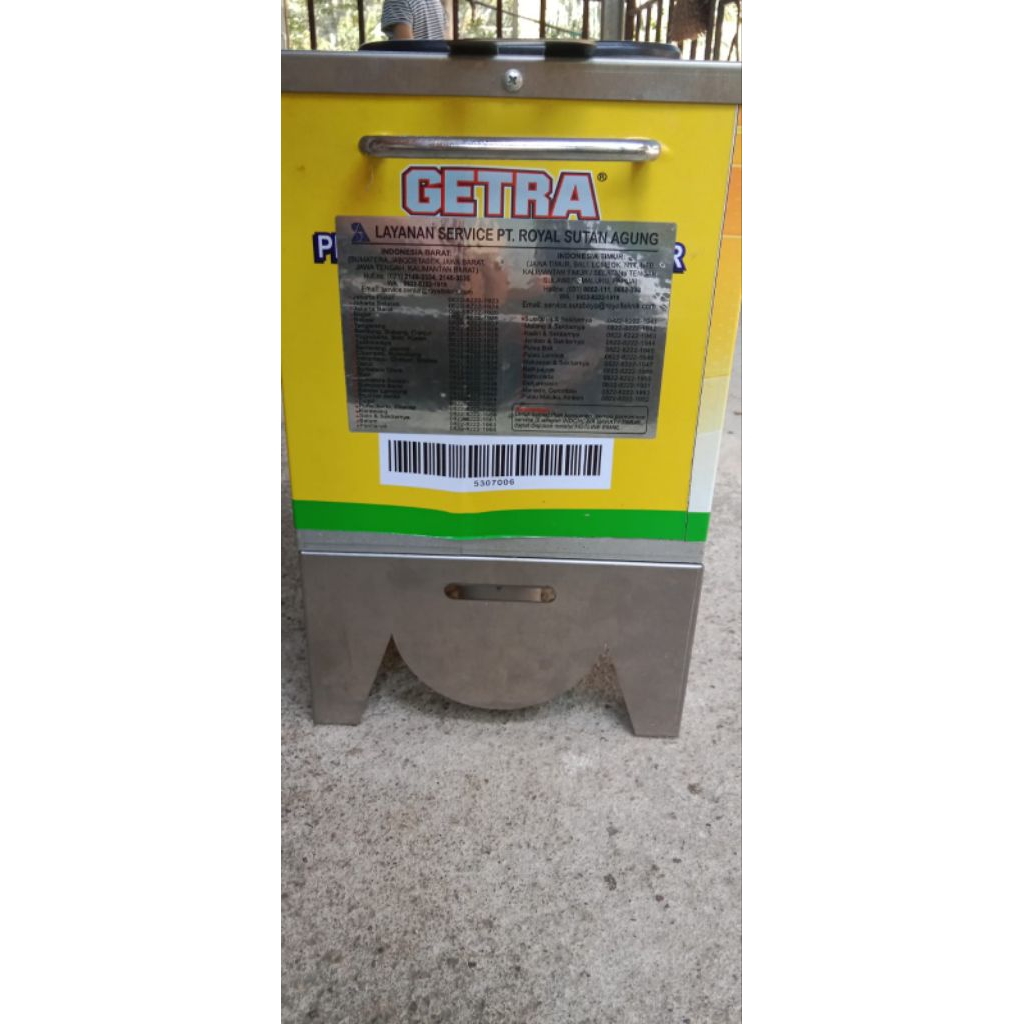 Mesin pembuat sostel Getra Gas Second