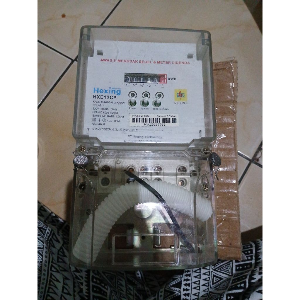HEXING HXE12CP meteran listrik