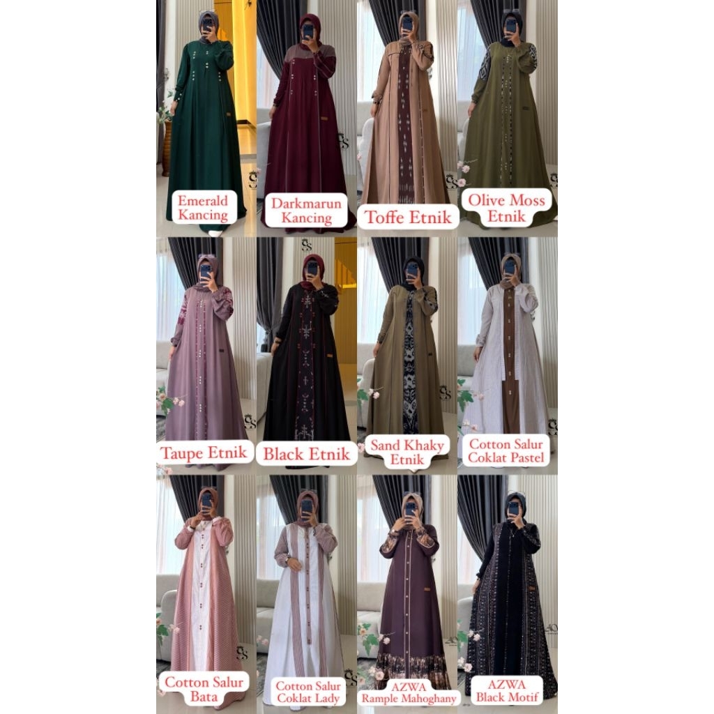 Dress Saulin Store/Gamis Saulin