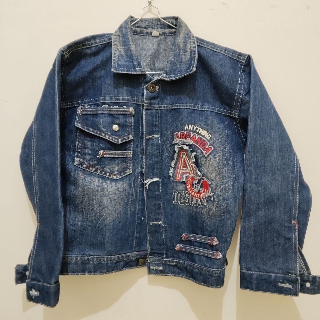 preloved jaket levis anak