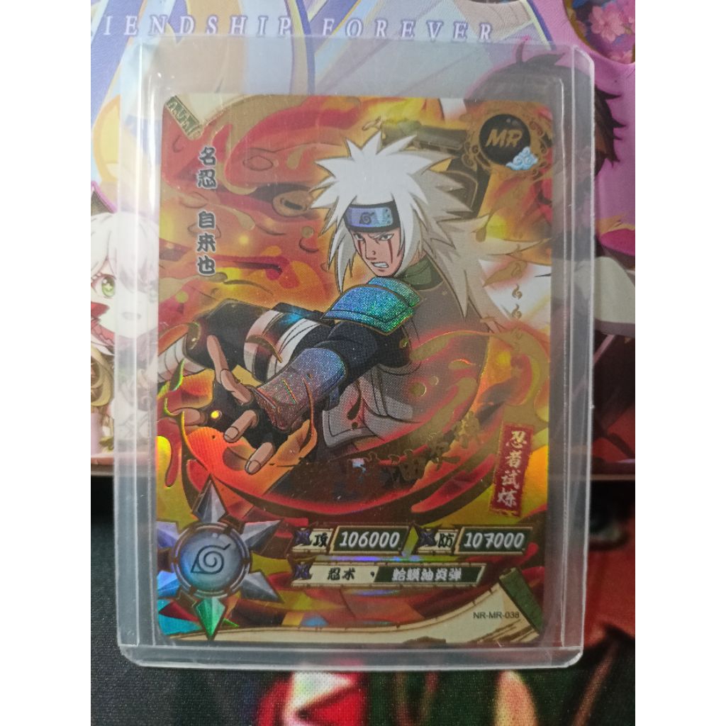 Kartu naruto kayou MR JIRAIYA