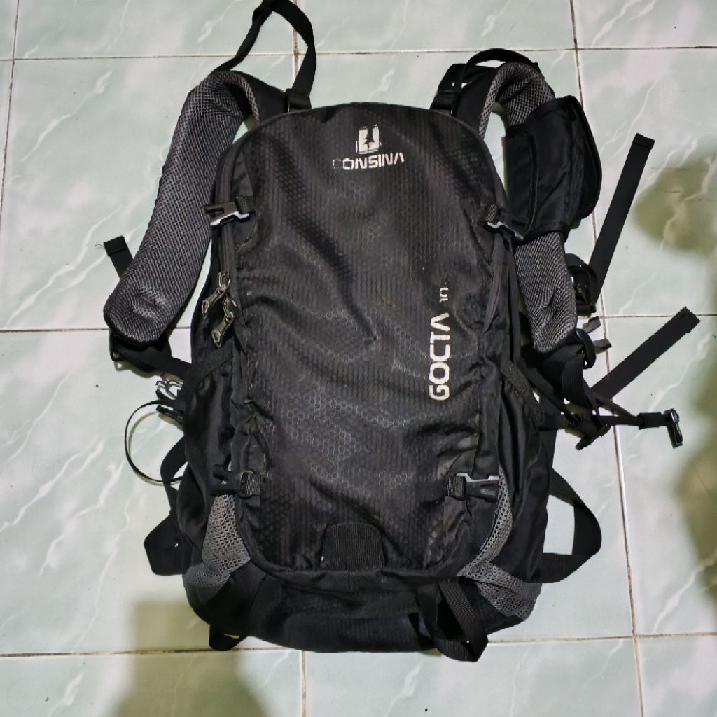 Tas Outdoor CONSINA GOCTA 30 liter black preloved