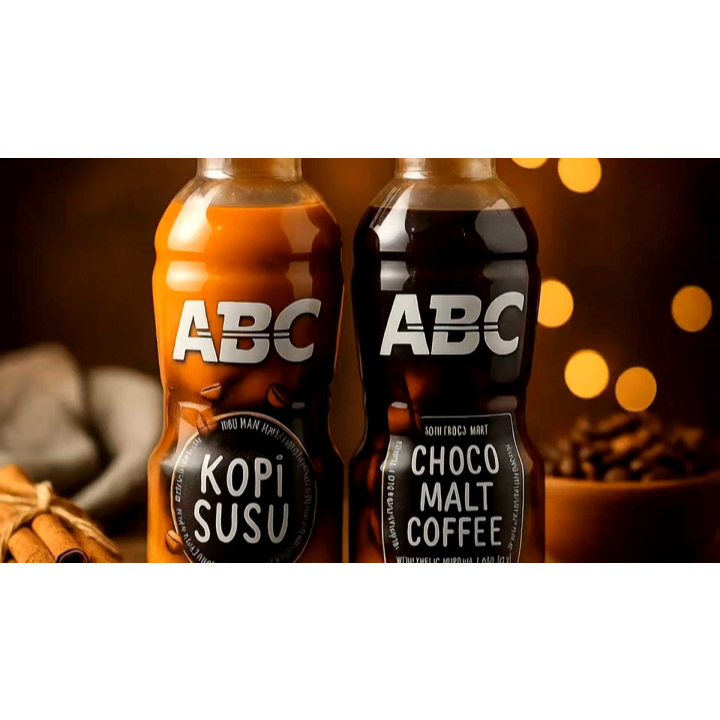 ABC Botol 1 Dus Isi 24 Botol 200 ML Kopi Susu Dan Choco Malt
