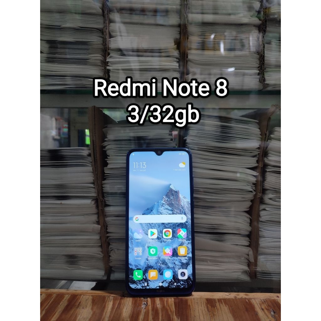 REDMI NOTE 8 3/32 GB SECOND NORMAL FULL ORIAN