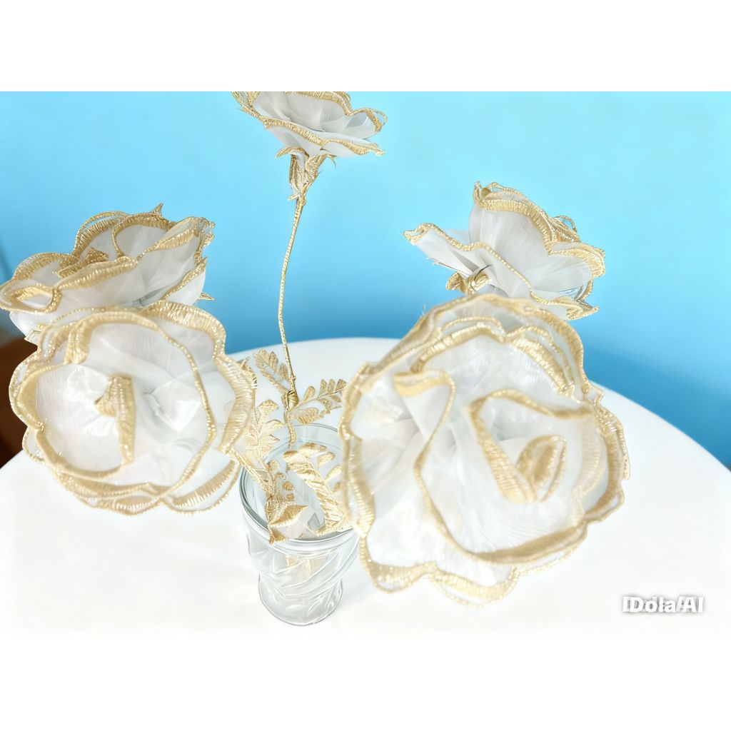 bunga hias ruang tamu